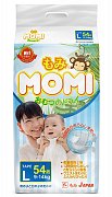 Momi Подгузники L 9-14 кг 54 шт. Momi Подгузники L 9-14 кг 54 шт.