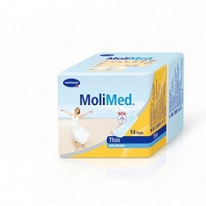 MoliMed Thin Прокладки ультратонкие урологические для женщин 14 шт.