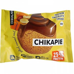 Протеиновое печенье 60г ChikaPie арахис Chikalab