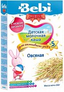 Bebi Premium Каша молочная Овсяная с 5 мес. 250 г Bebi Premium Каша молочная Овсяная с 5 мес. 250 г