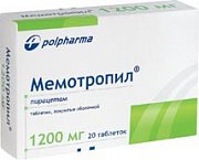 Мемотропил таблетки 1200 мг 20 шт