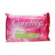 Carefree Салфетки влажные для интимной гигиены Алоэ 20 шт.