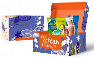 Набор корейской косметики №4 За час до свидания: антицеллюлитный гель-крем, скраб, филлер для волос, крем для рук, крем для ног