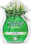 Holika Holika Маска тканевая для лица с соком чайного дерева Juicy Mask Sheet 1 шт Holika Holika Маска тканевая для лица с соком чайного дерева Juicy Mask Sheet 1 шт