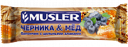 Musler Батончик Мюсли Черника-Мед с цельными злаками 30 г Musler Батончик Мюсли Черника-Мед с цельными злаками 30 г