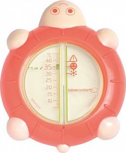 Bebe Confort Термометр для ванной Черепашка 32000212 Розовый