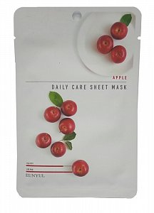 Eunyul Маска тканевая для лица с экстрактом яблока 22 мл Apple Daily Care Sheet Mask