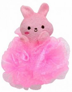 Kokubo [Кокубо] Furocco Мочалка Розовый кролик массажная 880225