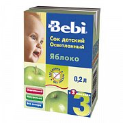 Bebi Сок яблочный осветленный 200 мл