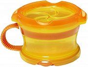 Munchkin Контейнер Поймай печенье с крышкой Желтый оранжевый