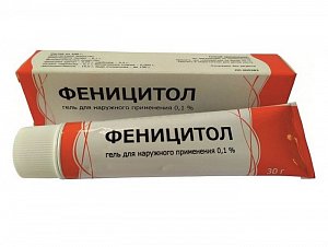 Феницитол гель для наружного применения 0,1% туба 30 г