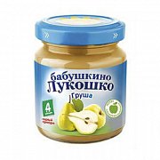 Бабушкино лукошко Пюре груша с 4 мес. 100 г