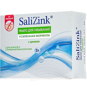 Салицинк мыло для умывания для жирной и комбинированной кожи с цинком 100г