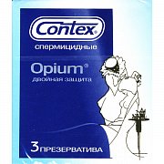 Contex Презервативы Opium (спермицидная смазка) 12 шт.