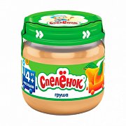 Спелёнок Пюре Груша с 4 мес. 80 г