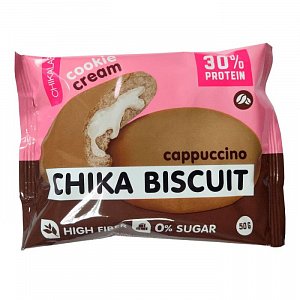 Протеиновое бисквитное печенье 50г Chika Biscuit капучино Chikalab