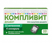 Компливит Диабет таблетки 30 шт. (БАД) Компливит Диабет таблетки 30 шт. (БАД)