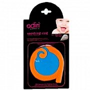 Adiri Прорезыватель для зубов A Teething Rings cyan-orange