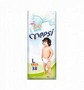 Mepsi Подгузники с рельефным слоем 9-16 кг 38 шт. Mepsi Подгузники с рельефным слоем 9-16 кг 38 шт.