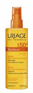 Uriage Bariesun Спрей солнцезащитный SPF50+ 200 мл