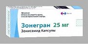 дубльЗонегран капсулы 25 мг 14 шт