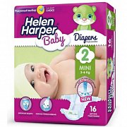 Helen Harper Подгузники Baby Mini 3-6 кг 16 шт. Helen Harper Подгузники Baby Mini 3-6 кг 16 шт.
