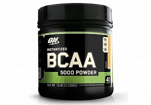 Optimum Nutrition BCAA 5000 Powder Аминокислоты порошок 380 г Апельсин