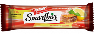 SmartBar Energy Батончик Мюсли Лимон-Мед с экстрактом женьшеня 25 г