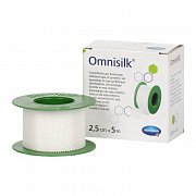 Omnisilk Пластырь из искусственного шелка 2,5х500 см Omnisilk Пластырь из