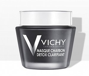 Vichy Mineral Masks Маска-детокс с древесным углем 75 мл