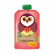 Peek-a-boo Пюре Яблоко, банан, клубника с 6 мес. 113 г