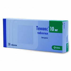 Тенокс таблетки 10 мг 30 шт.