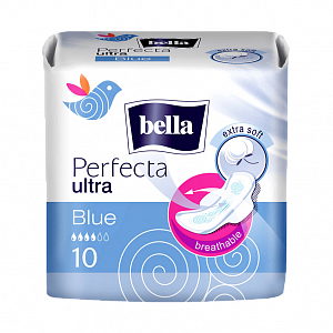 Bella Прокладки Perfecta ultra Blue 10  шт.