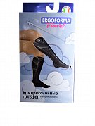 Ergoforma [Эргоформа] Гольфы компрессионные 341 1 кл. комп. (18-21 м рт.ст.) р.4 Черные
