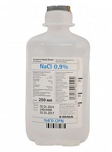 Натрия хлорид Браун раствор для инфузий 0,9% 250 мл 1 шт. (Р)