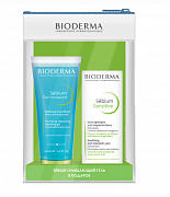 Bioderma Набор Sebium Очищающий гель 100мл + Крем сенсетив 30 мл Bioderma Набор Sebium Очищающий гель 100мл + Крем сенсетив 30 мл