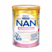 Nestle NAN Молочная смесь Антиколики с рождения 400 г