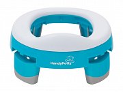 Roxy Kids Горшок дорожный HandyPotty с насадкой на унитаз, Голубой