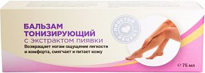 Простой рецепт бальзам тонизирующий 75мл с экстрактом пиявки