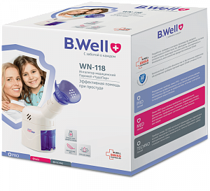 B.Well [Би Велл] Ингалятор WN-118 Паровой - Купить В Москве И.