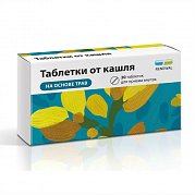 Таблетки от кашля