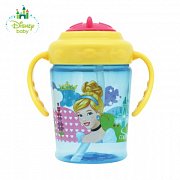 Lubby Поильник с трубочкой и ручками Принцессы 250 мл от 6 мес.