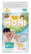 Momi Подгузники M 6-11 кг 62 шт. Momi Подгузники M 6-11 кг 62 шт.