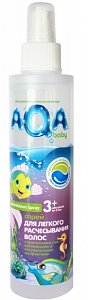 AQA Baby Спрей для легкого расчесывания волос 200 мл