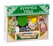 Томик 4534-1 Конструктор Сказки Курочка Ряба 17 Деталей