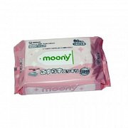 Moony Салфетки влажные для детей запасной блок 60 шт.
