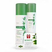 Klorane Набор Сухой шампунь с экстрактом крапивы для жирных волос 150 мл+50 мл