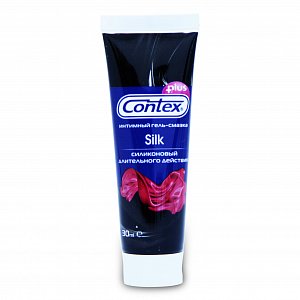 Contex Plus Гель-смазка Silk силиконовый 30 мл