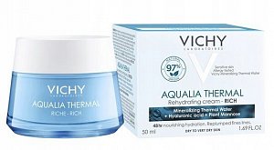 Vichy Aqualia Thermal Крем насыщенный увлажняющий для сухой кожи 50 мл