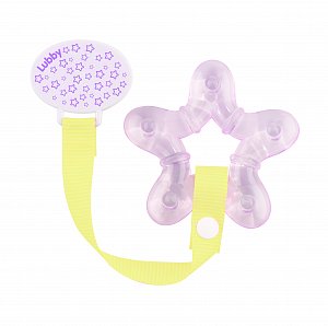 Lubby Прорезыватель с клипсой от 4 мес.